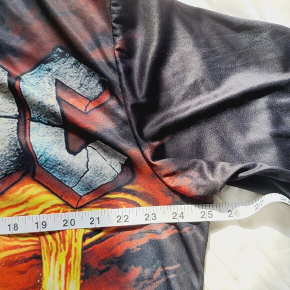 AC/DC Hells Bells Polyester Graphic T-shirt Size 3XL - Picture 4 of 9